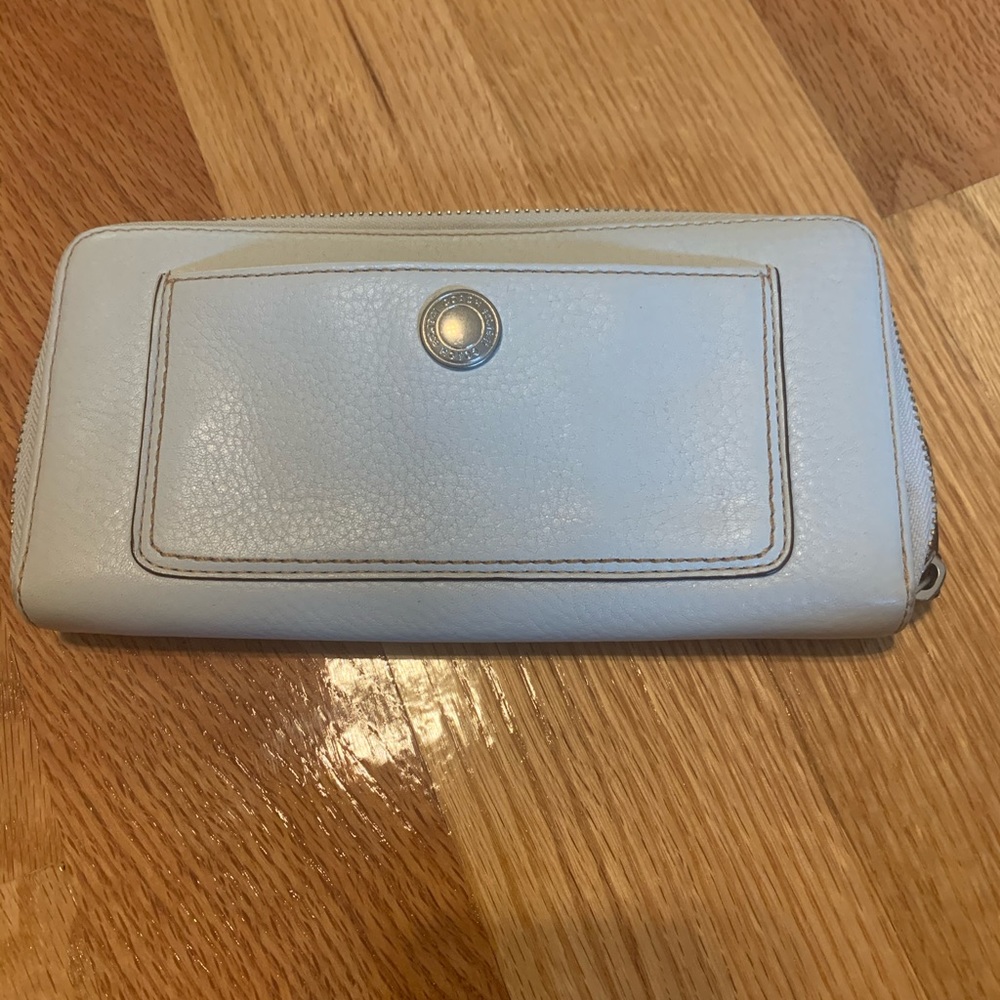 Coach White Wallet